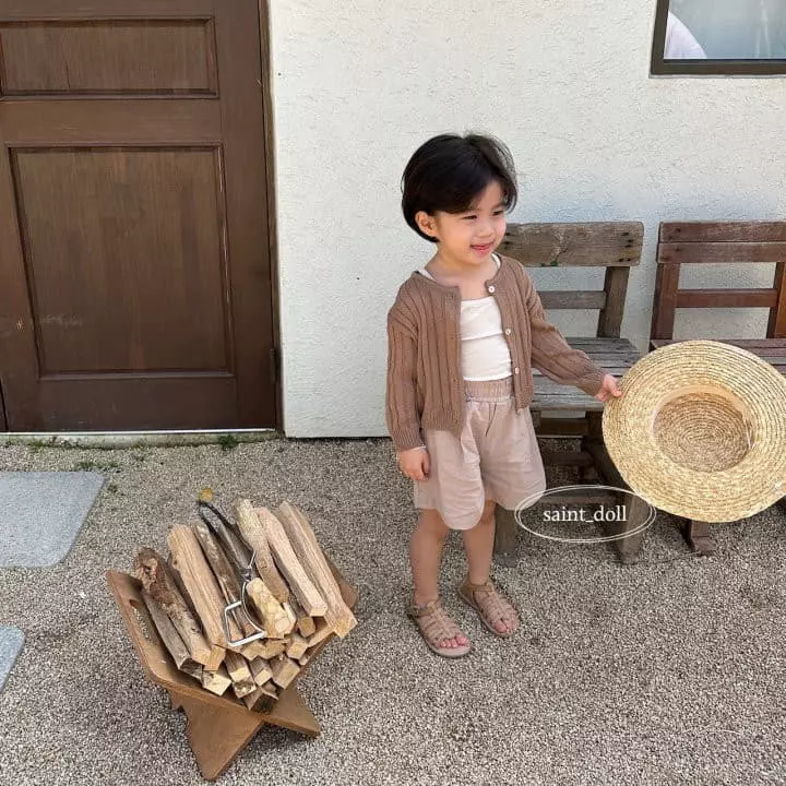 Saint Doll - Korean Children Fashion - #kidsshorts - Linen Shorts - 6