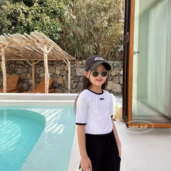 Saint Doll - Korean Children Fashion - #kidsshorts - M Label Tee - 8