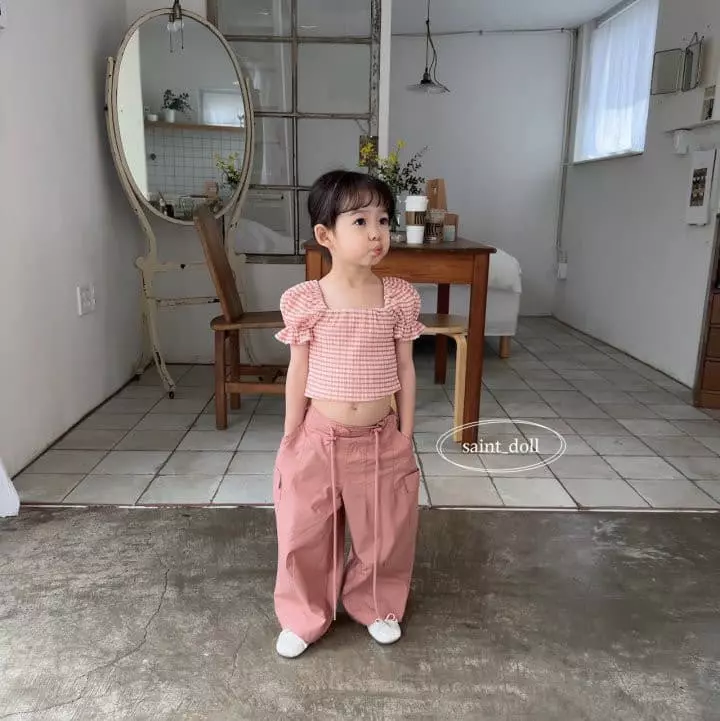 Saint Doll - Korean Children Fashion - #kidsstore - Open Shoulder Blouse - 12