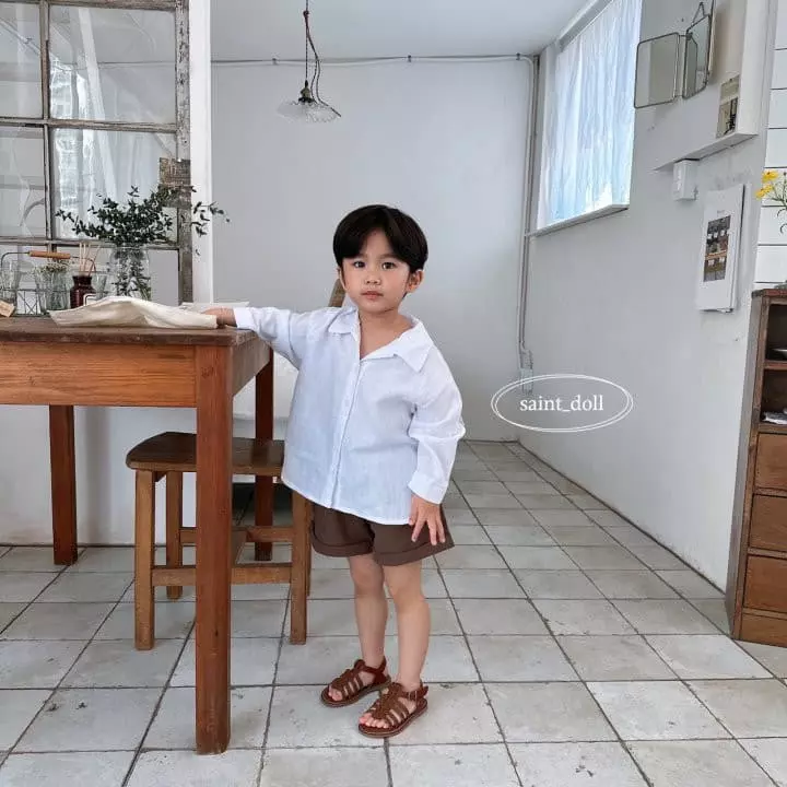Saint Doll - Korean Children Fashion - #kidzfashiontrend - Linen Shirt - 3