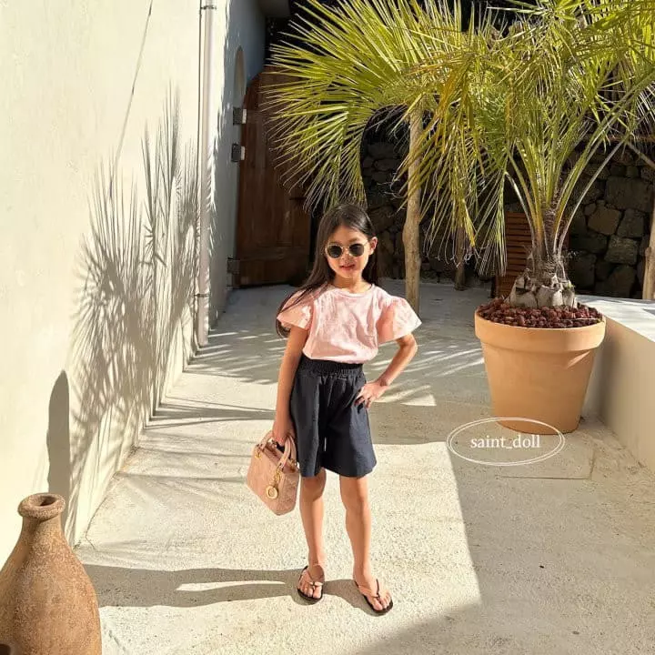 Saint Doll - Korean Children Fashion - #littlefashionista - Linen Shorts - 10