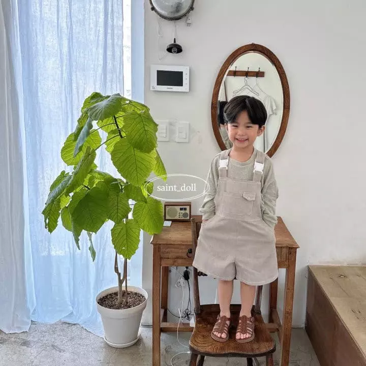Saint Doll - Korean Children Fashion - #littlefashionista - Club Dungarees Pants - 3