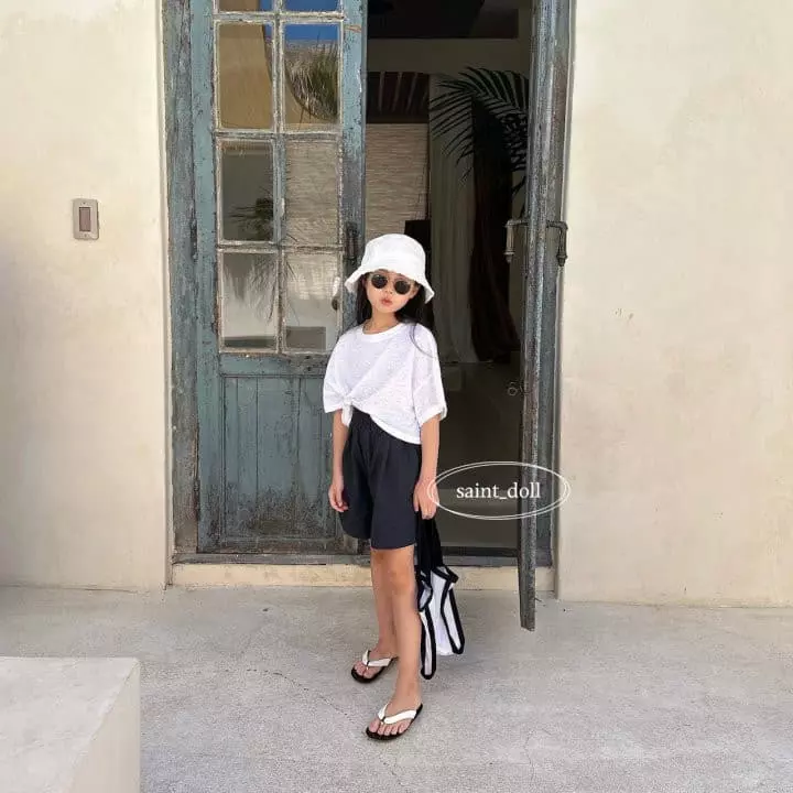 Saint Doll - Korean Children Fashion - #magicofchildhood - Linen Crop Tee with Mom - 10