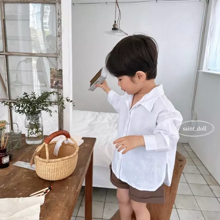 Saint Doll - Korean Children Fashion - #magicofchildhood - Linen Shirt - 6