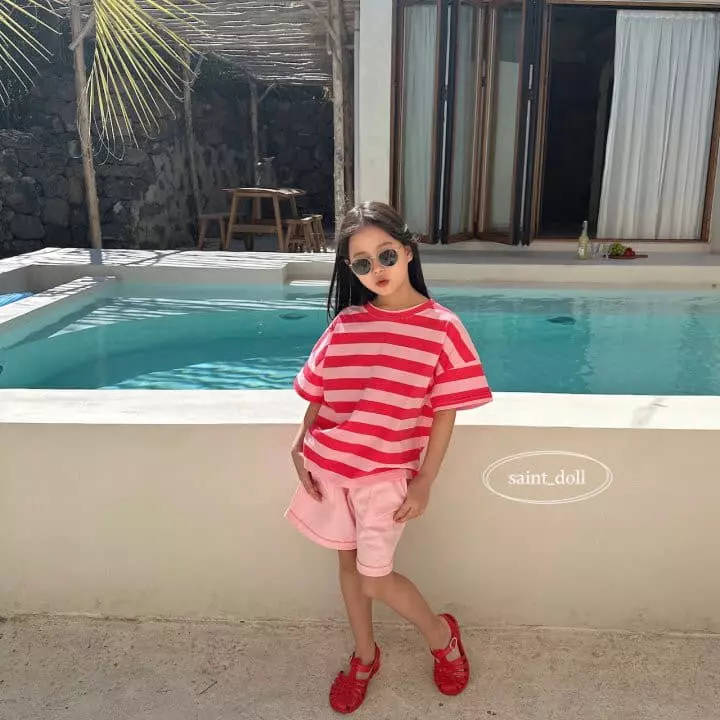 Saint Doll - Korean Children Fashion - #littlefashionista - Roll Up Shorts - 4