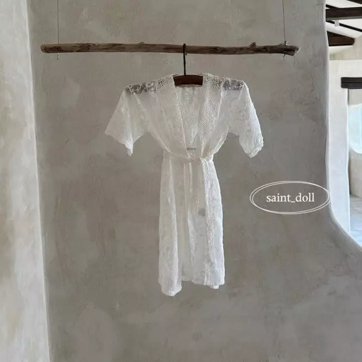 Saint Doll - Korean Children Fashion - #magicofchildhood - Lace Robe with Mom