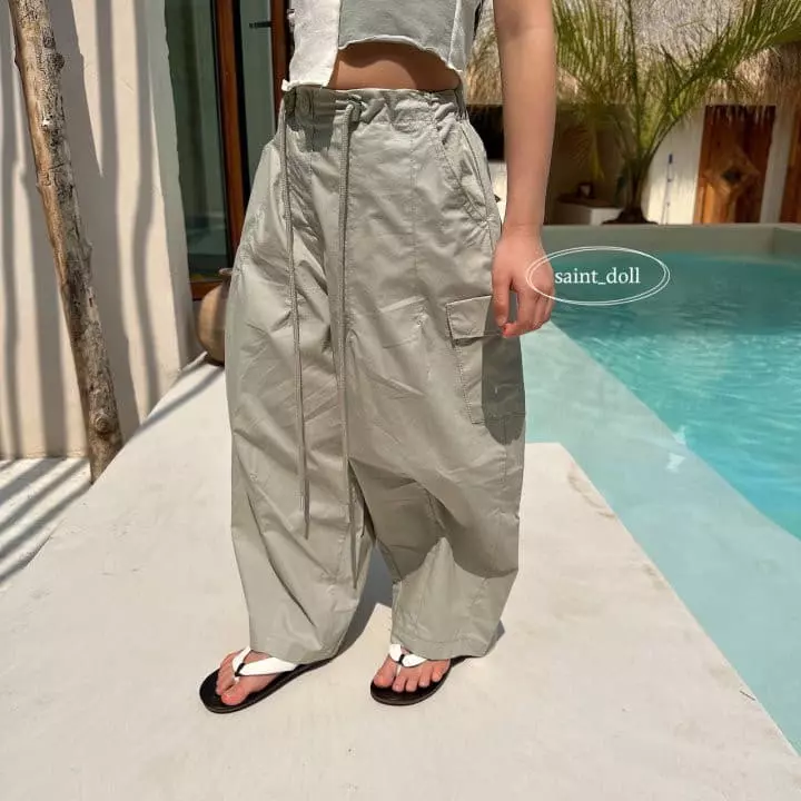 Saint Doll - Korean Children Fashion - #minifashionista - Cargo String Pants with Mom - 12