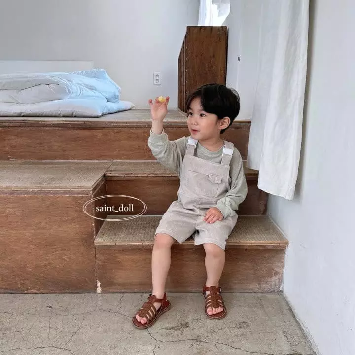 Saint Doll - Korean Children Fashion - #minifashionista - Linen Tee - 6