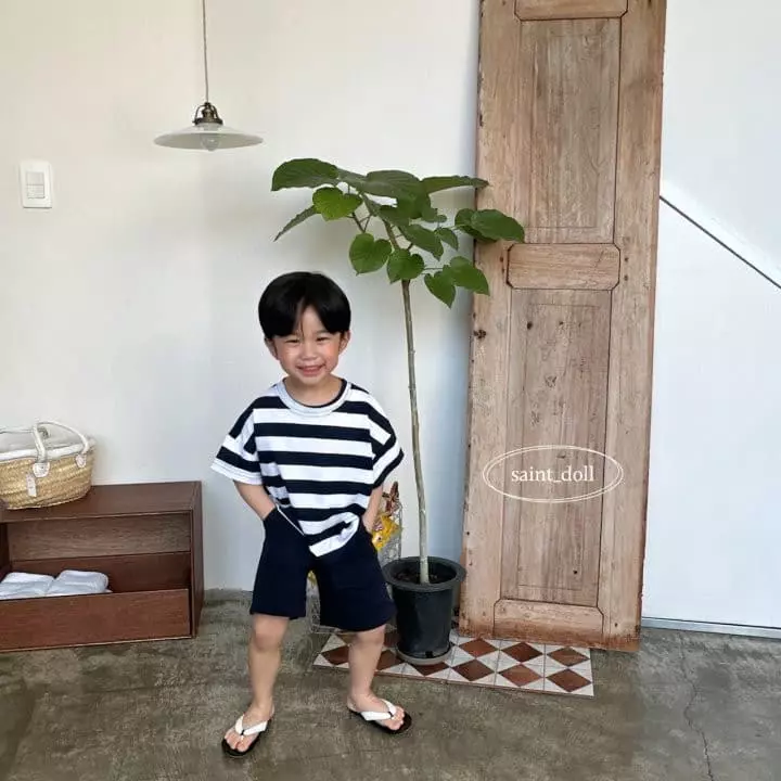 Saint Doll - Korean Children Fashion - #magicofchildhood - Stripes Tee - 4
