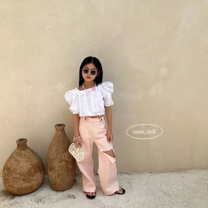 Saint Doll - Korean Children Fashion - #stylishchildhood - Square Open Tee - 6