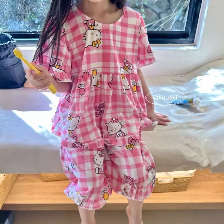 Saint Doll - Korean Children Fashion - #stylishchildhood - Ki Homewear Set with Mom - 11