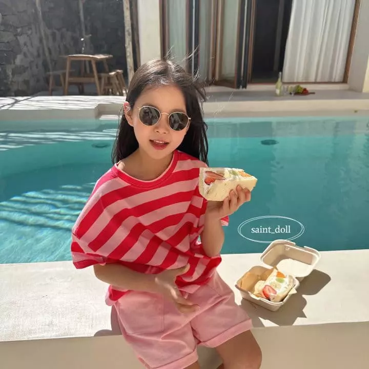 Saint Doll - Korean Children Fashion - #todddlerfashion - Roll Up Shorts - 7