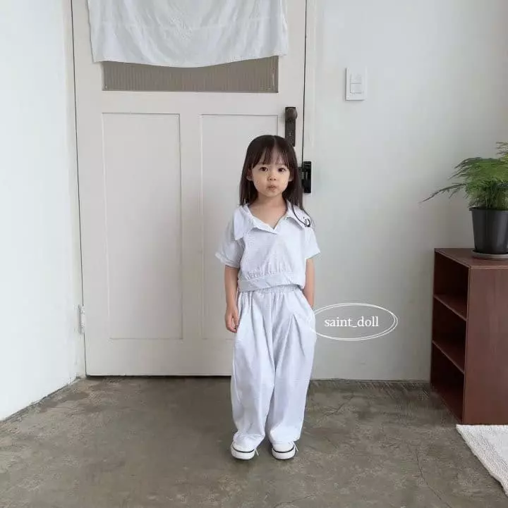 Saint Doll - Korean Children Fashion - #toddlerclothing - Front Wrinkle Pants with Mom - 7