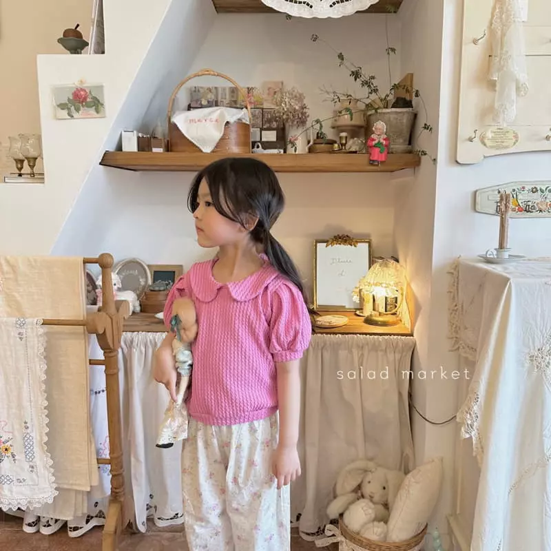 Salad Market - Korean Children Fashion - #Kfashion4kids - Sailor Knit Blouse - 7