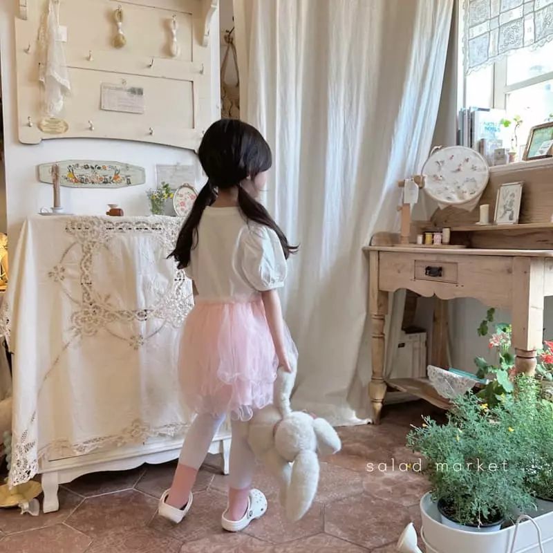 Salad Market - Korean Children Fashion - #Kfashion4kids - Bunny Tee - 6