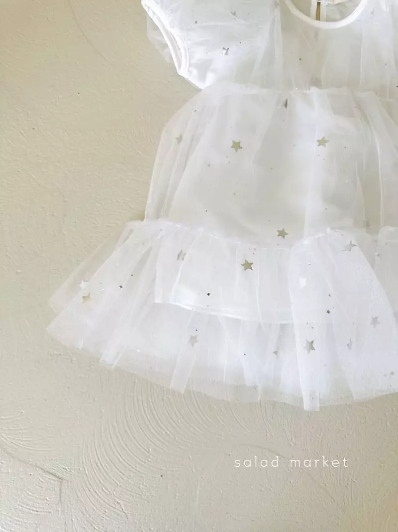 Salad Market - Korean Children Fashion - #childofig - Star Tutu One-piece - 2