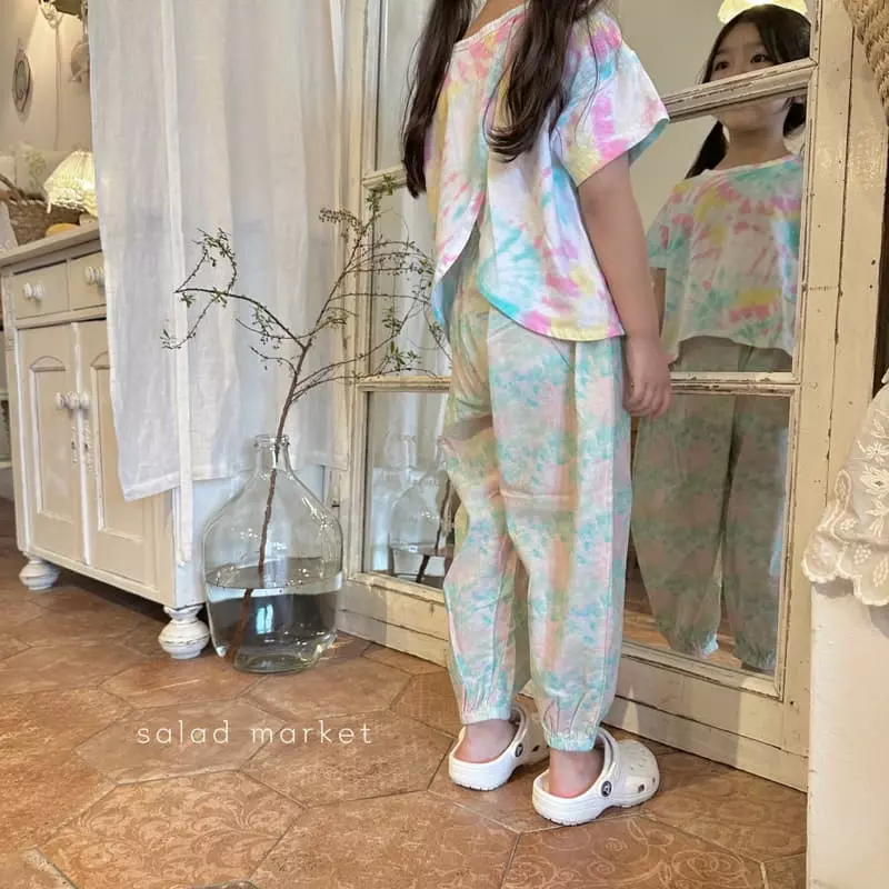 Salad Market - Korean Children Fashion - #childrensboutique - Water Paitn Pants - 9