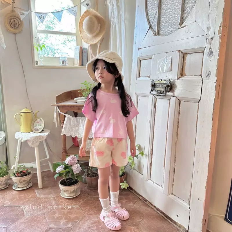Salad Market - Korean Children Fashion - #childrensboutique - Love Shorts - 7