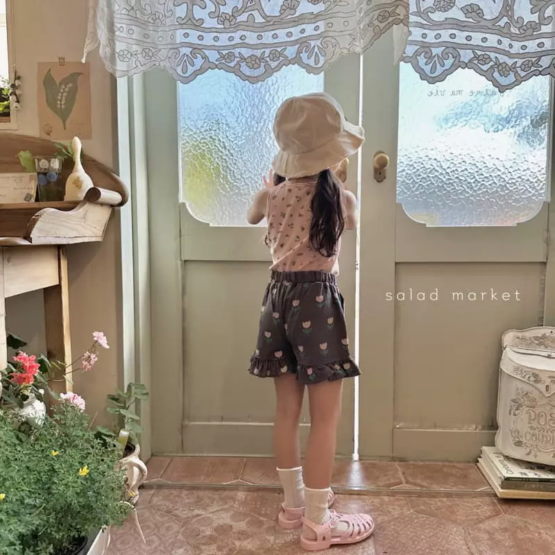 Salad Market - Korean Children Fashion - #childrensboutique - Tulip Frill Shorts - 6