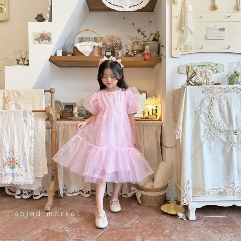 Salad Market - Korean Children Fashion - #designkidswear - Star Tutu One-piece - 5