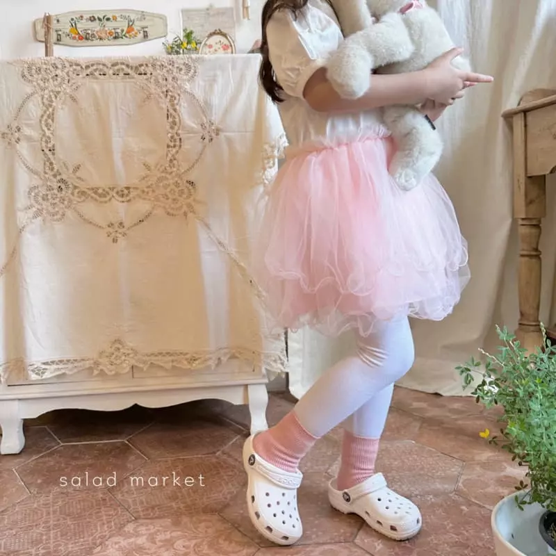 Salad Market - Korean Children Fashion - #designkidswear - Summer Leggings - 4