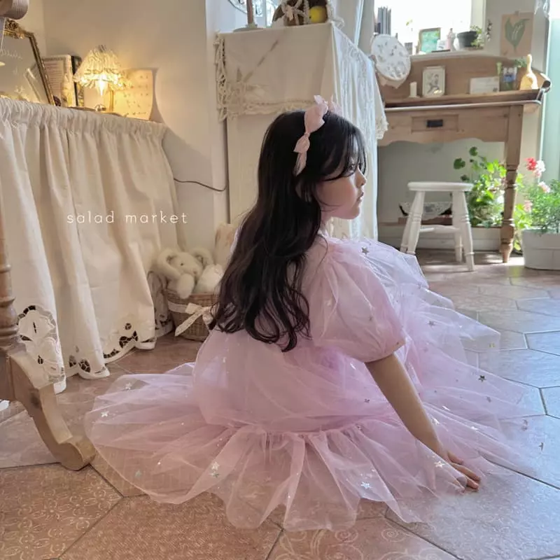 Salad Market - Korean Children Fashion - #fashionkids - Star Tutu One-piece - 7