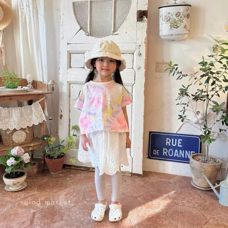 Salad Market - Korean Children Fashion - #discoveringself - Drawing Tee - 4