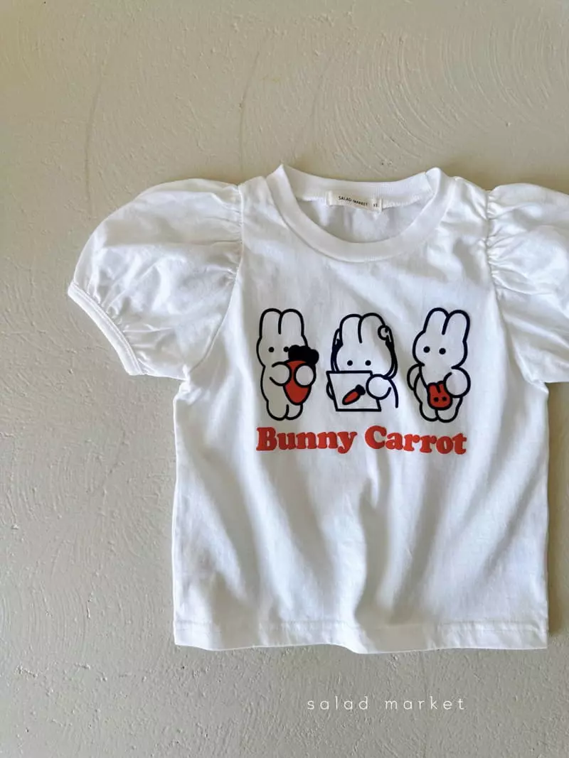 Salad Market - Korean Children Fashion - #fashionkids - Bunny Tee - 2