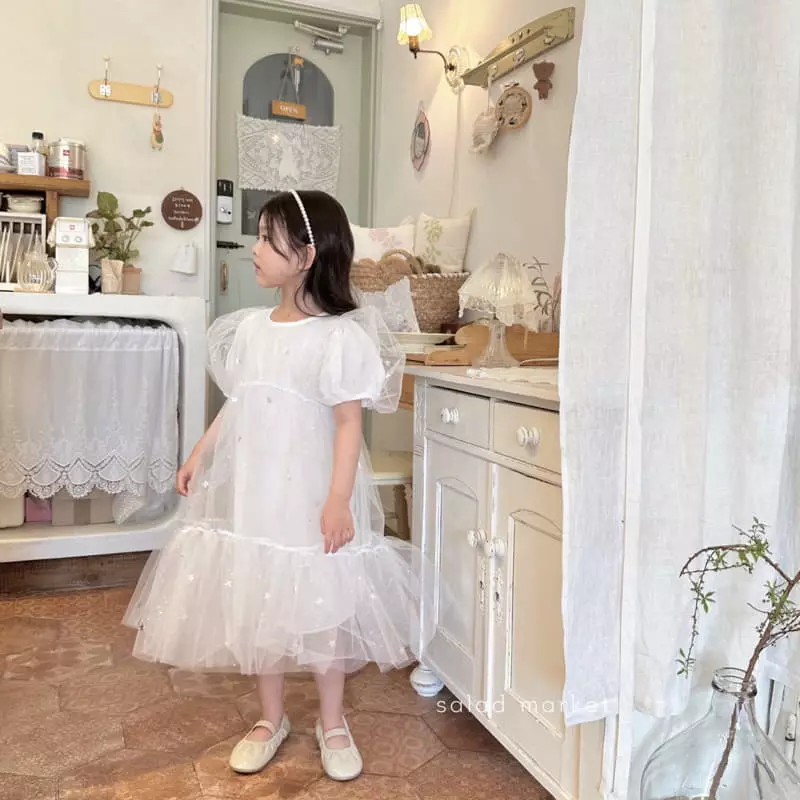 Salad Market - Korean Children Fashion - #kidsstore - Star Tutu One-piece - 9