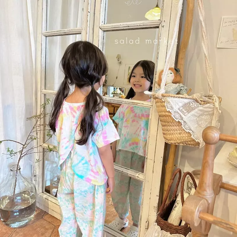 Salad Market - Korean Children Fashion - #kidzfashiontrend - Drawing Tee - 7