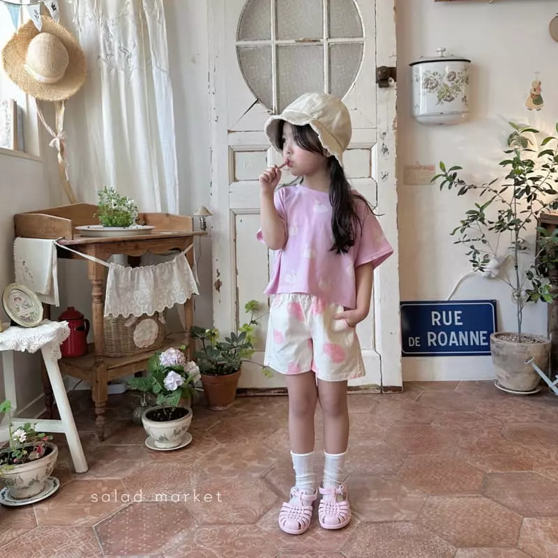 Salad Market - Korean Children Fashion - #stylishchildhood - Love Shorts - 5