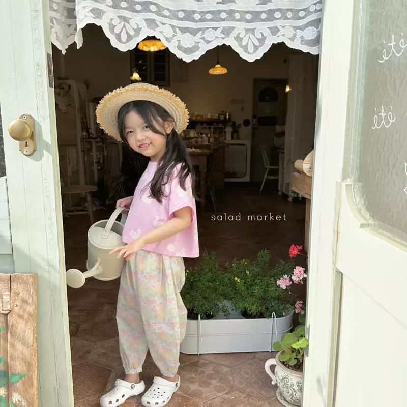 Salad Market - Korean Children Fashion - #todddlerfashion - Water Paitn Pants - 5