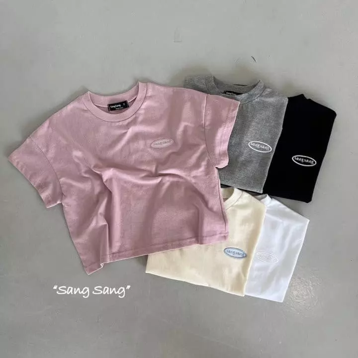 Sang Sang - Korean Children Fashion - #kidzfashiontrend - Sang Embroidery Tee - 4