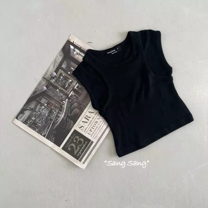 Sang Sang - Korean Children Fashion - #childofig - Twist Slit Sleeveless - 4