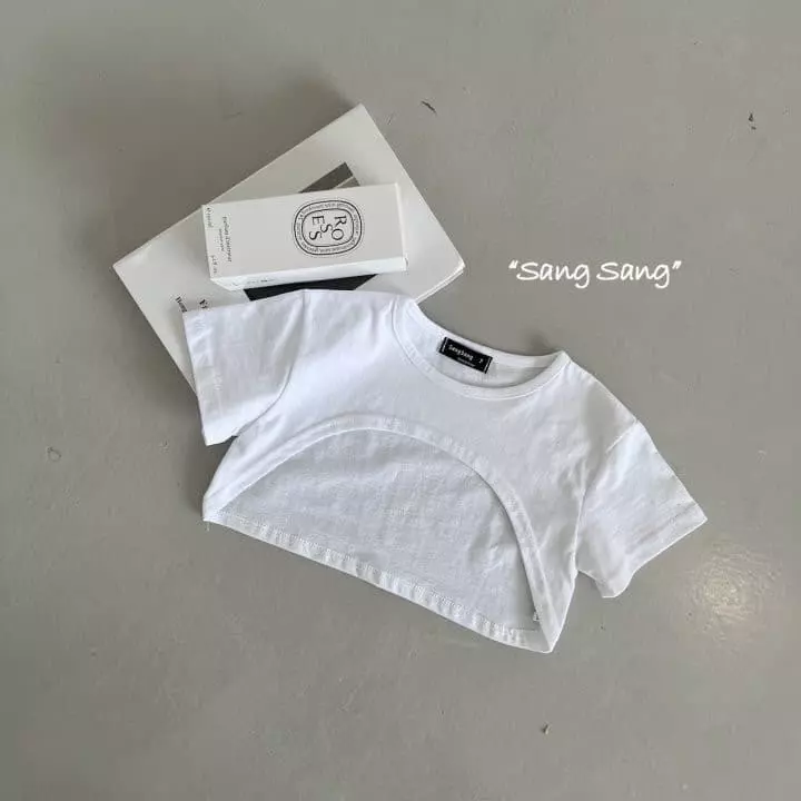 Sang Sang - Korean Children Fashion - #Kfashion4kids - Short Sleeves Bolero Tee - 4