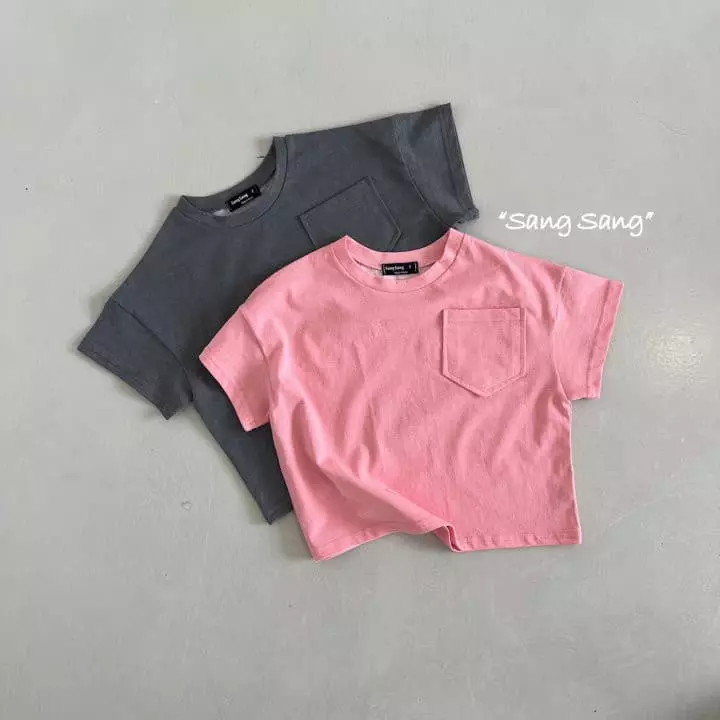 Sang Sang - Korean Children Fashion - #magicofchildhood - 5 Angle Pocket Tee