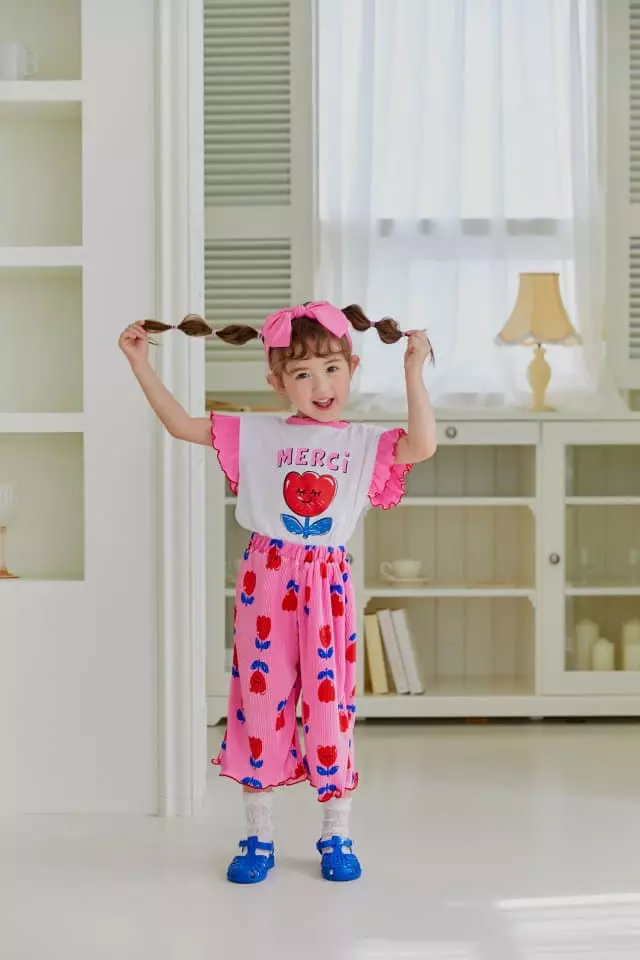 Sera - Korean Children Fashion - #prettylittlegirls - Sailor Tulip Tee - 7