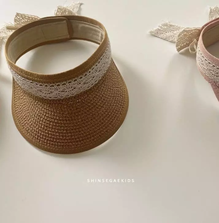 Shinseage Kids - Korean Baby Fashion - #babyoutfit - Lace Jisa sun Cap - 4