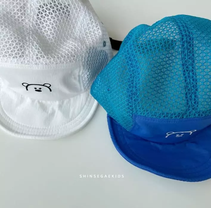 Shinseage Kids - Korean Children Fashion - #Kfashion4kids - Bear Mesh Camp Cap - 2