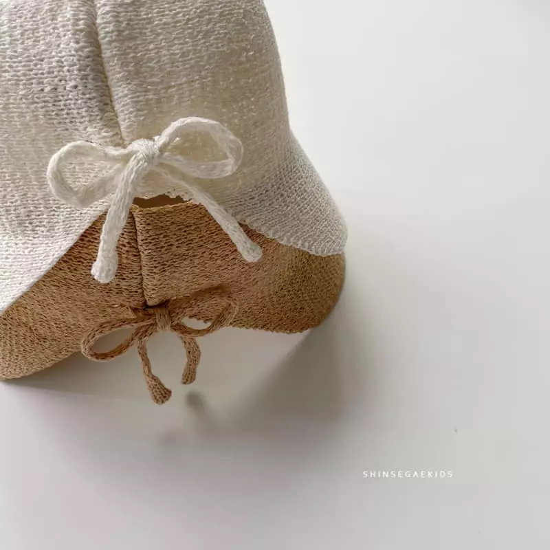 Shinseage Kids - Korean Children Fashion - #childofig - Ribbon Half Sun Cap
