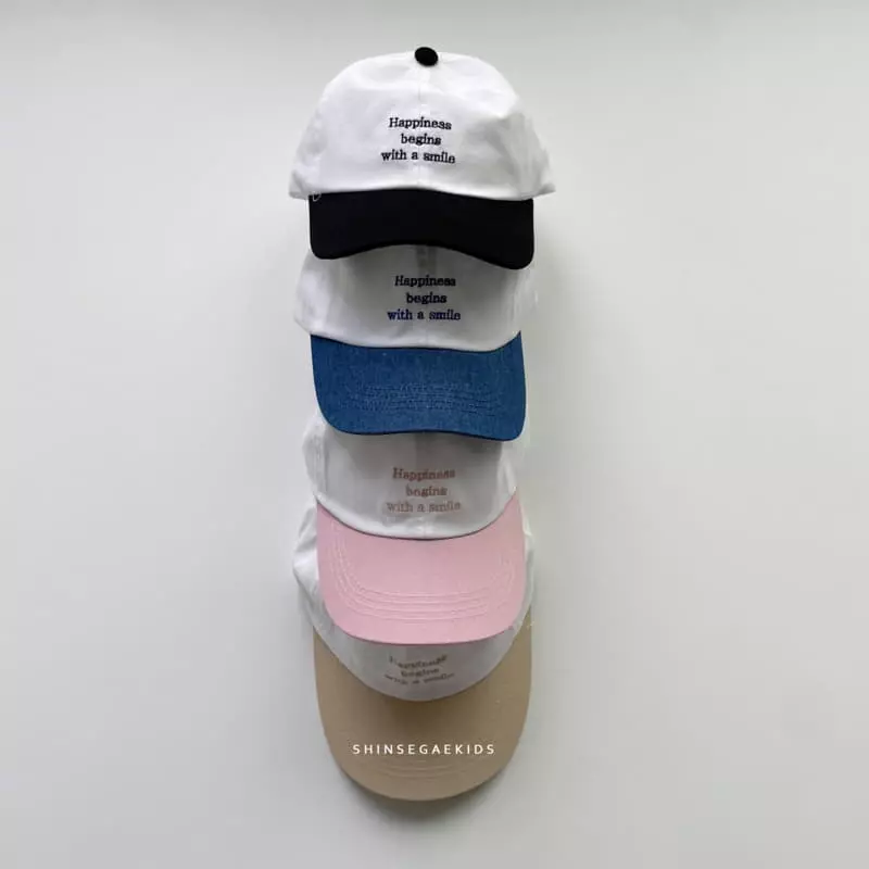 Shinseage Kids - Korean Children Fashion - #magicofchildhood - Happiness Two Tone Ball Cap - 9