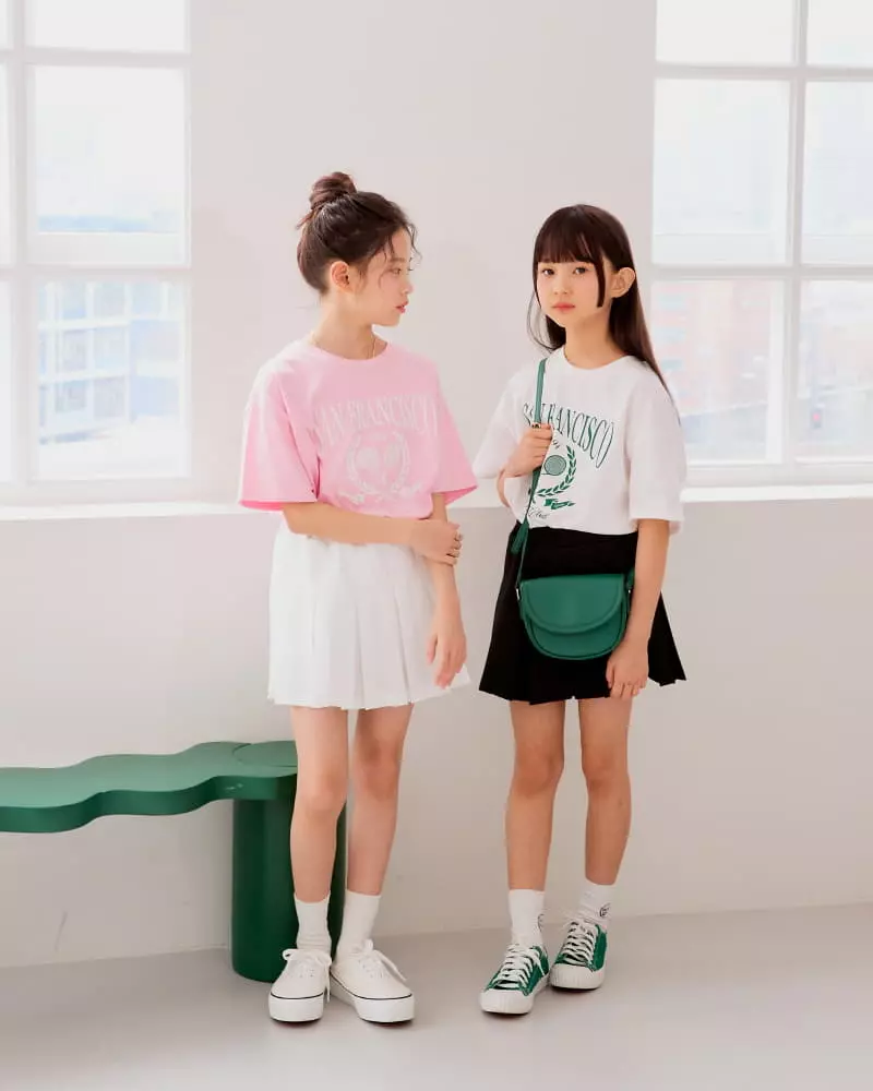Sm2 - Korean Children Fashion - #Kfashion4kids - Tennis Tee - 6