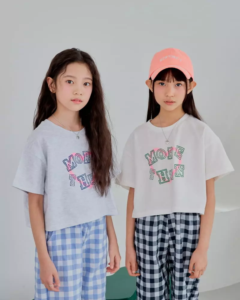 Sm2 - Korean Children Fashion - #designkidswear - Love Crop Tee