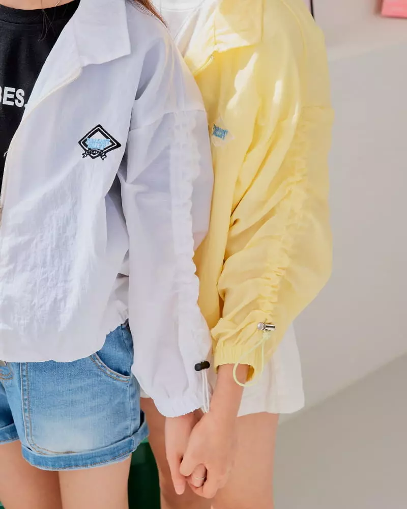 Sm2 - Korean Children Fashion - #kidsshorts - Shirring Windbreaker - 8