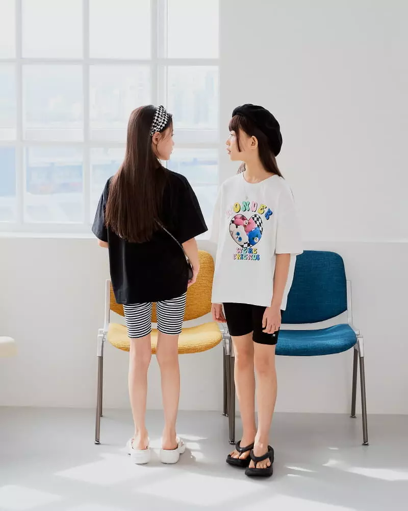 Sm2 - Korean Children Fashion - #kidsshorts - Rainbow Bear Tee - 2