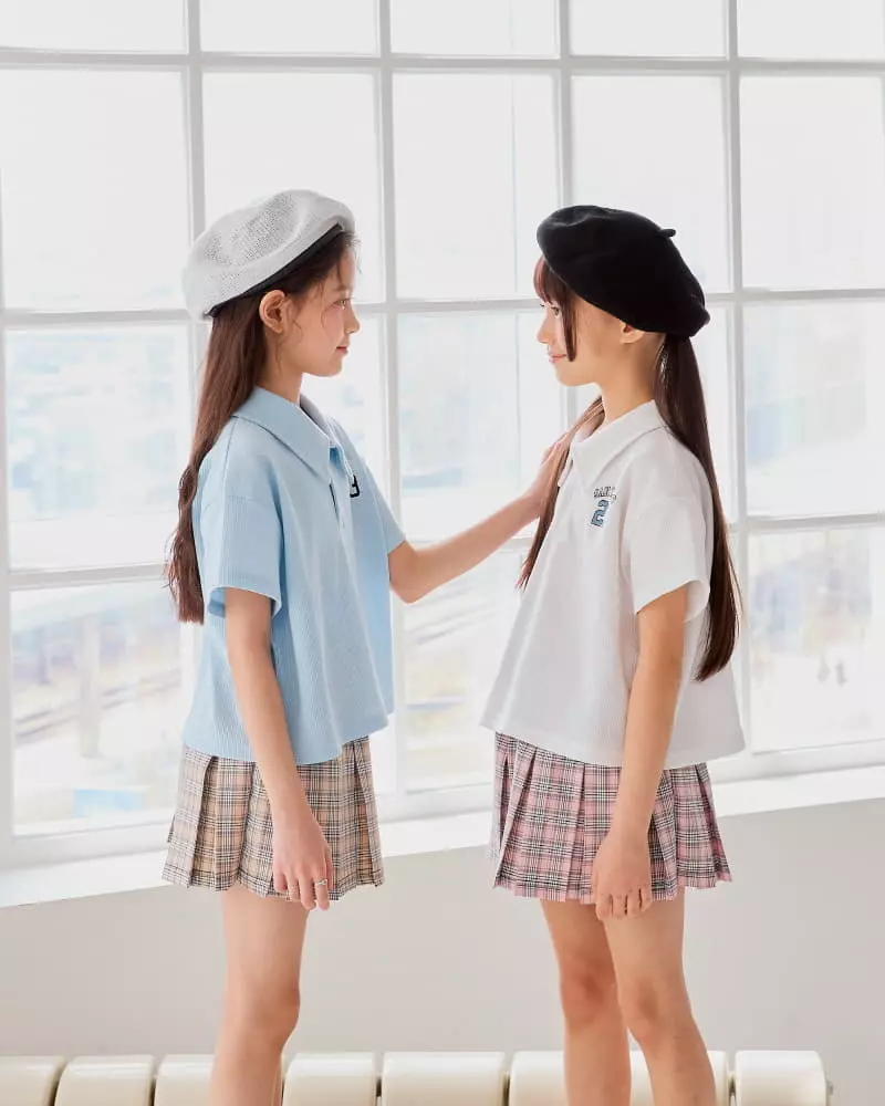 Sm2 - Korean Children Fashion - #kidzfashiontrend - Number Waffle Tee - 11
