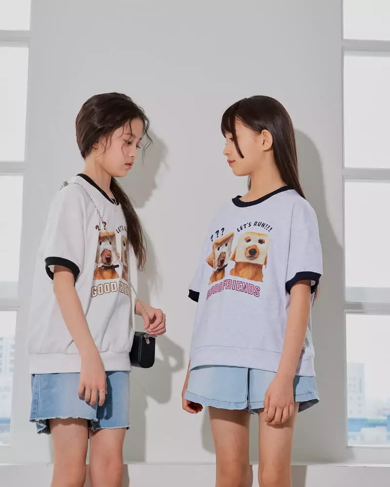 Sm2 - Korean Children Fashion - #magicofchildhood - Friends Tee - 2