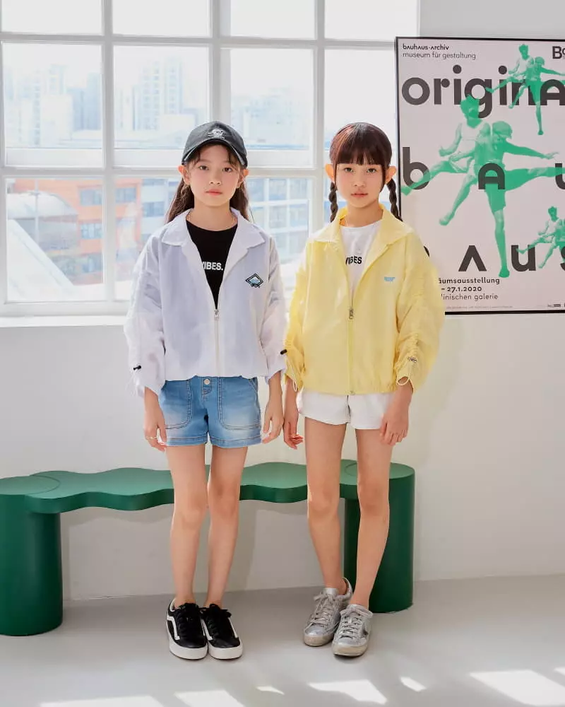 Sm2 - Korean Children Fashion - #stylishchildhood - Shirring Windbreaker - 2