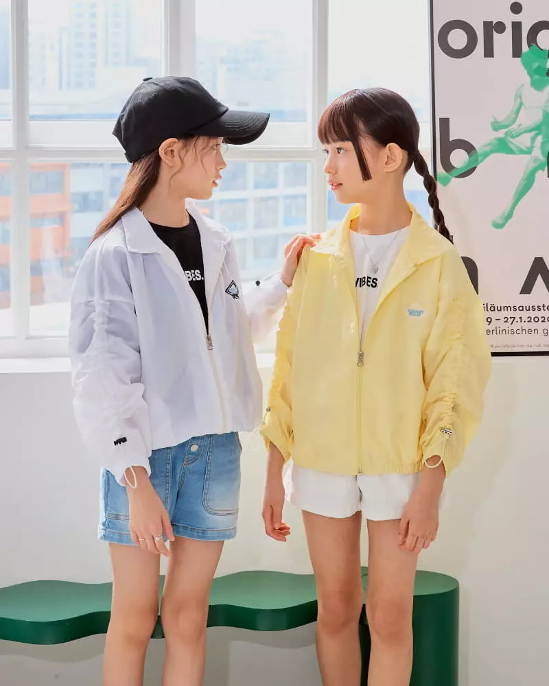 Sm2 - Korean Children Fashion - #toddlerclothing - Shirring Windbreaker