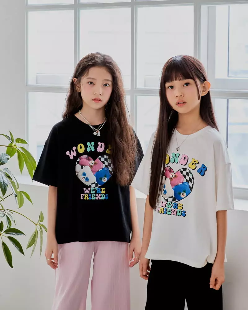 Sm2 - Korean Children Fashion - #toddlerclothing - Rainbow Bear Tee - 11